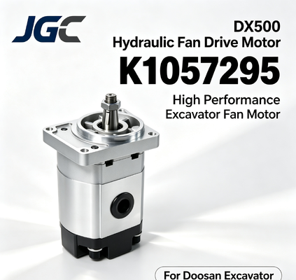 K1057295 Silnik hydrauliczny wentylatora, wysokowydajny silnik hydrauliczny wentylatora koparki do koparek Doosan